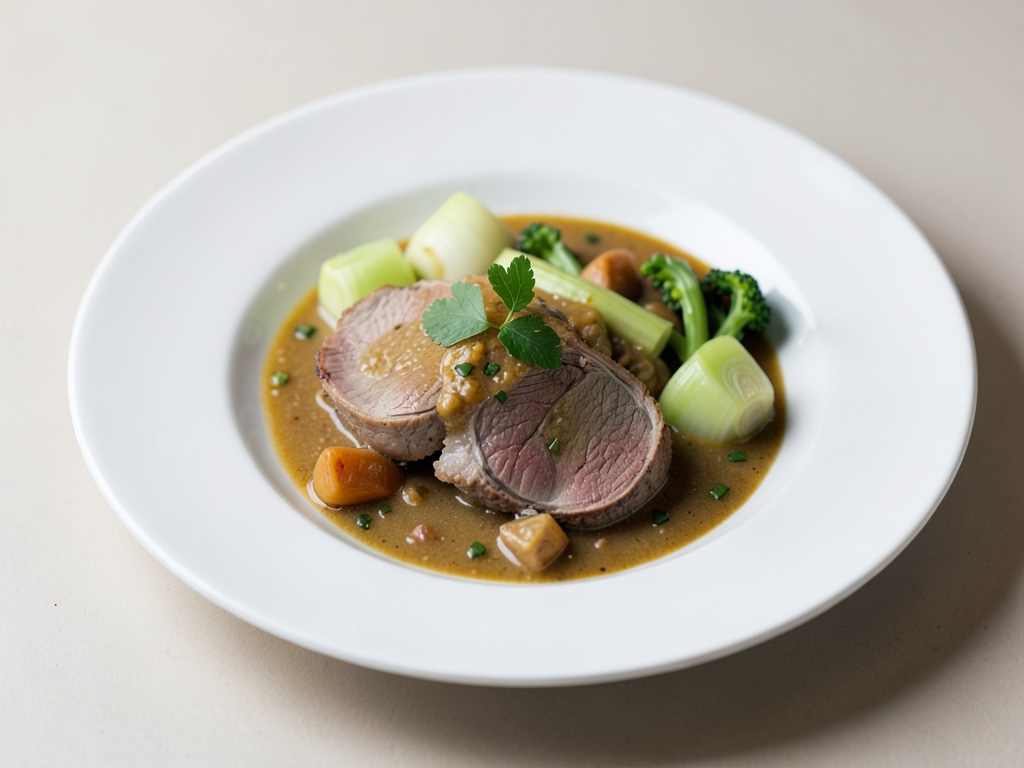 Tendre goulasch de veau au chou-rave