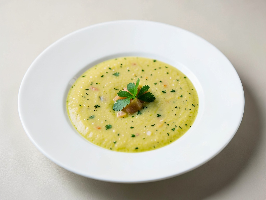 Rinfrescante zuppa fredda di melone