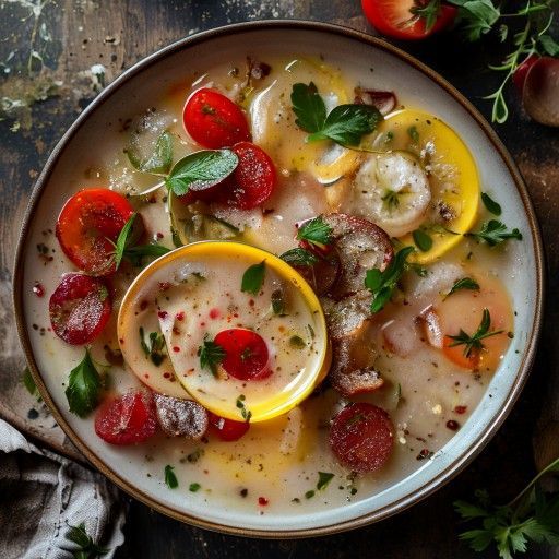 Soupe froide espagnole rafraîchissante