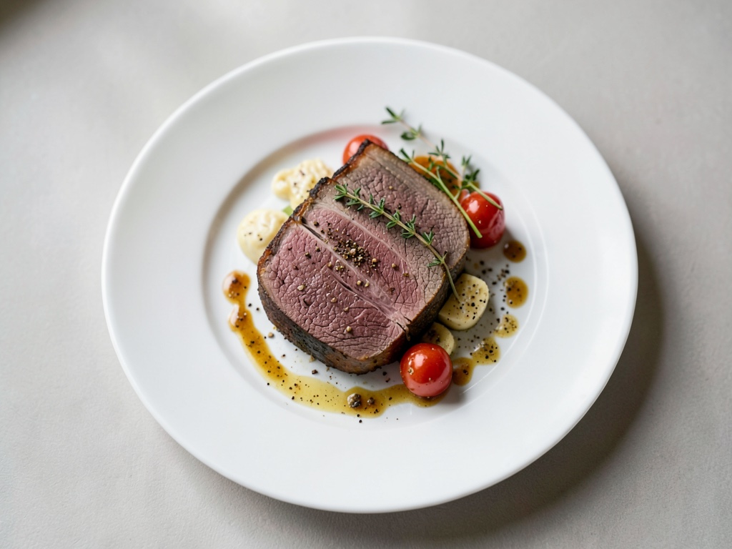 Roastbeef froid à la vinaigrette