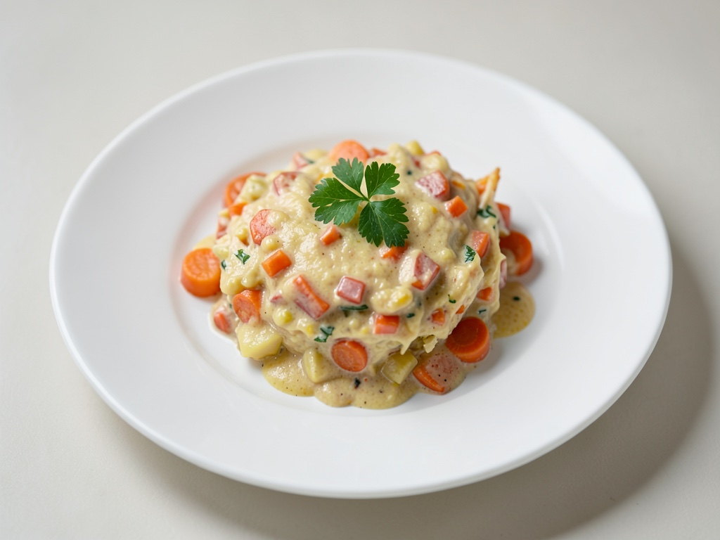 Gratin cremoso di carote e patate