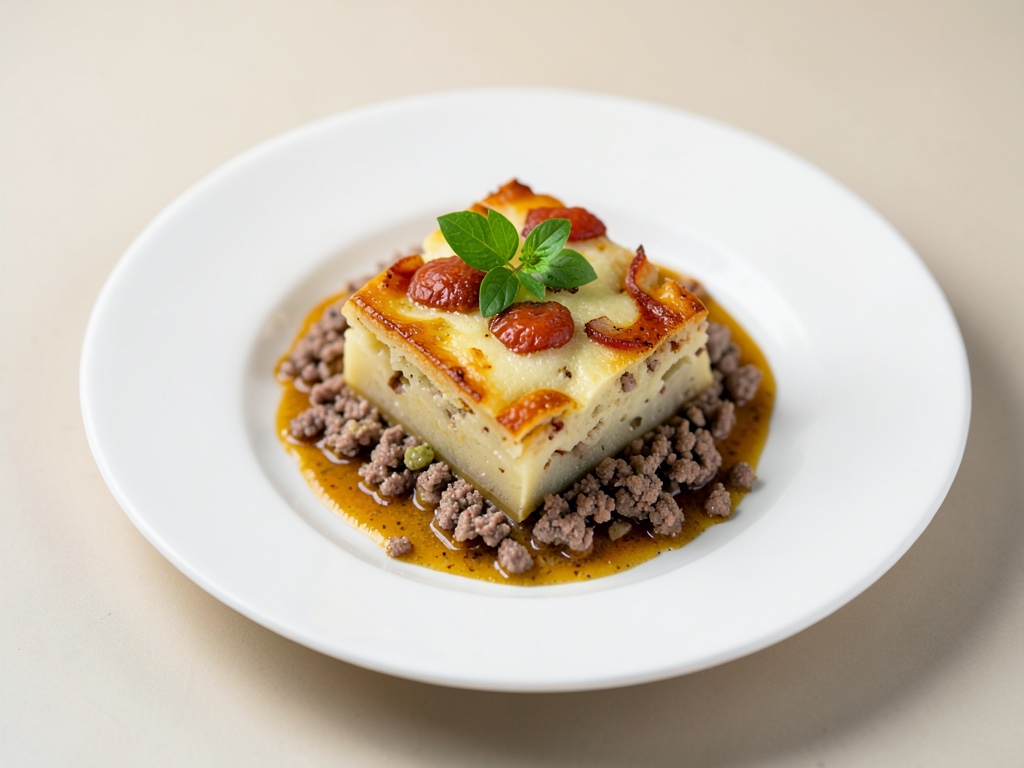 Classico Gratin di Patate e Carne Macinata