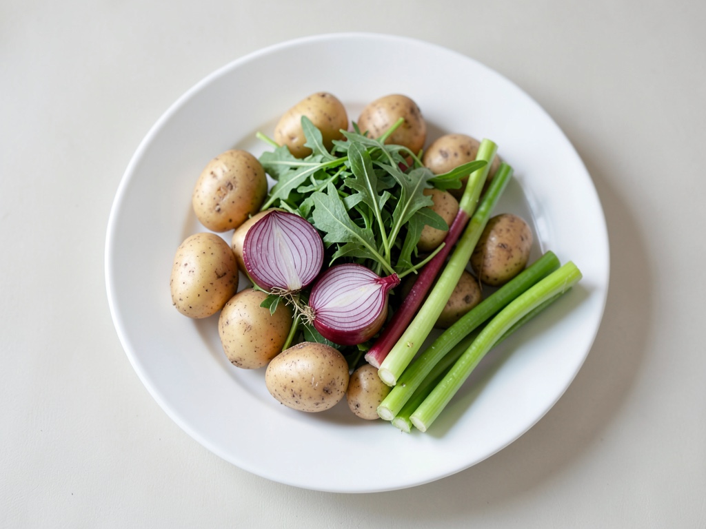 Insalata di patate e rafano