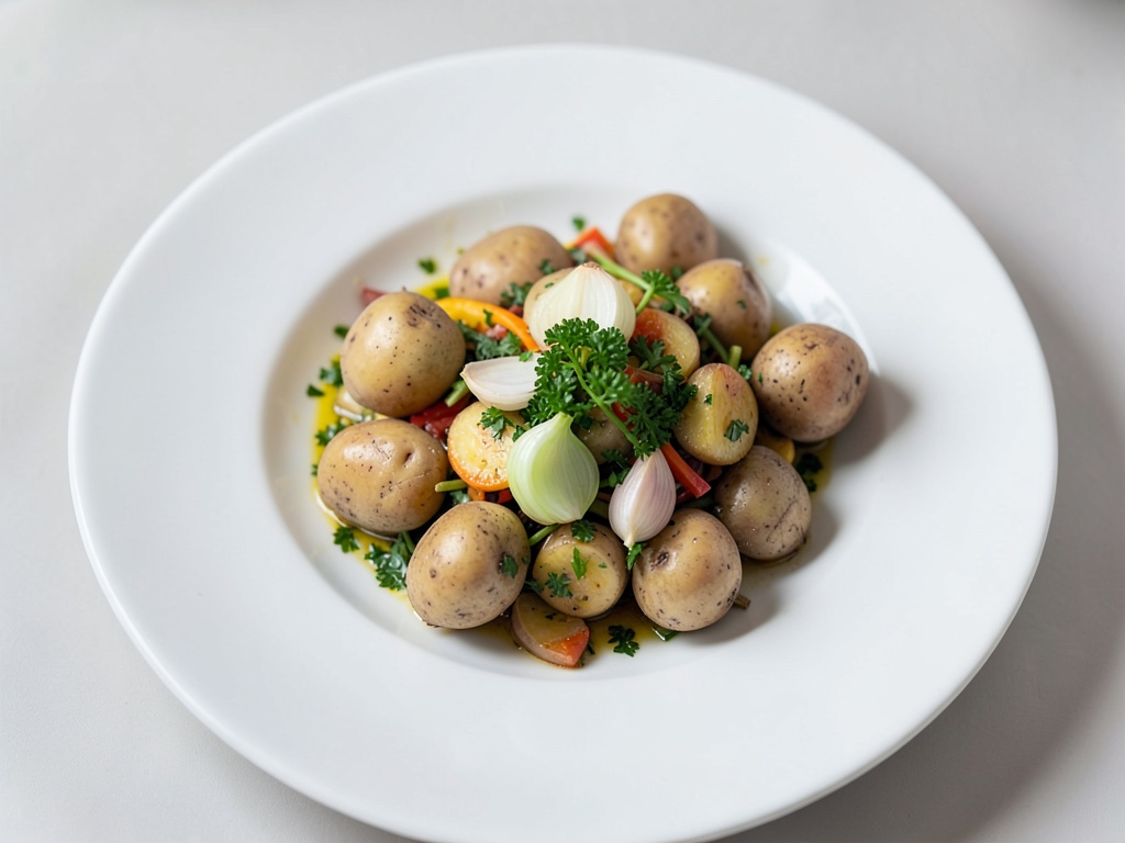 Insalata di patate e ravanelli