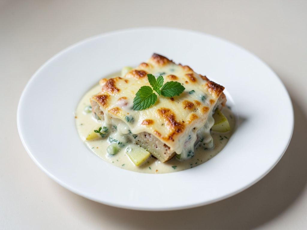 Gratin crémeux de pommes de terre et céleri