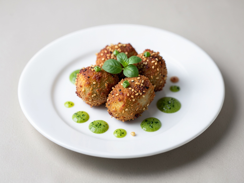 Polpettine di Patate e Sesamo Croccanti