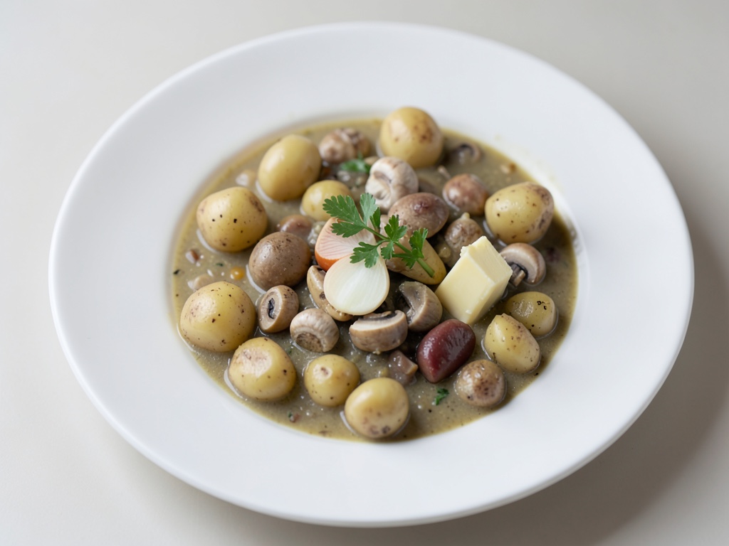 Cremige Kartoffel-Steinpilz-Suppe