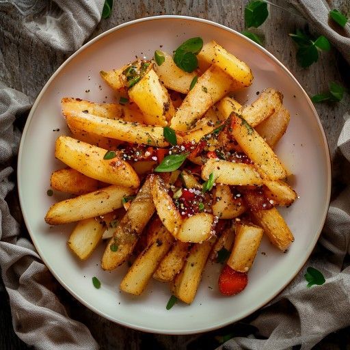 Bastoncini di patate croccanti