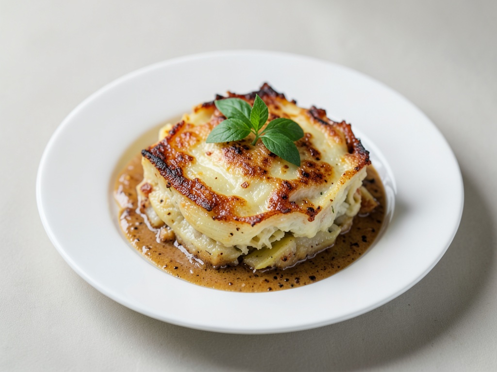 Gratin de pommes de terre croustillant