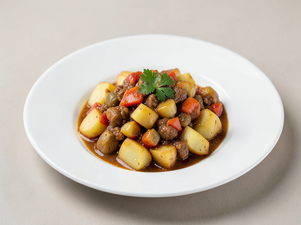 Herzhaftes Kartoffel-Gulasch