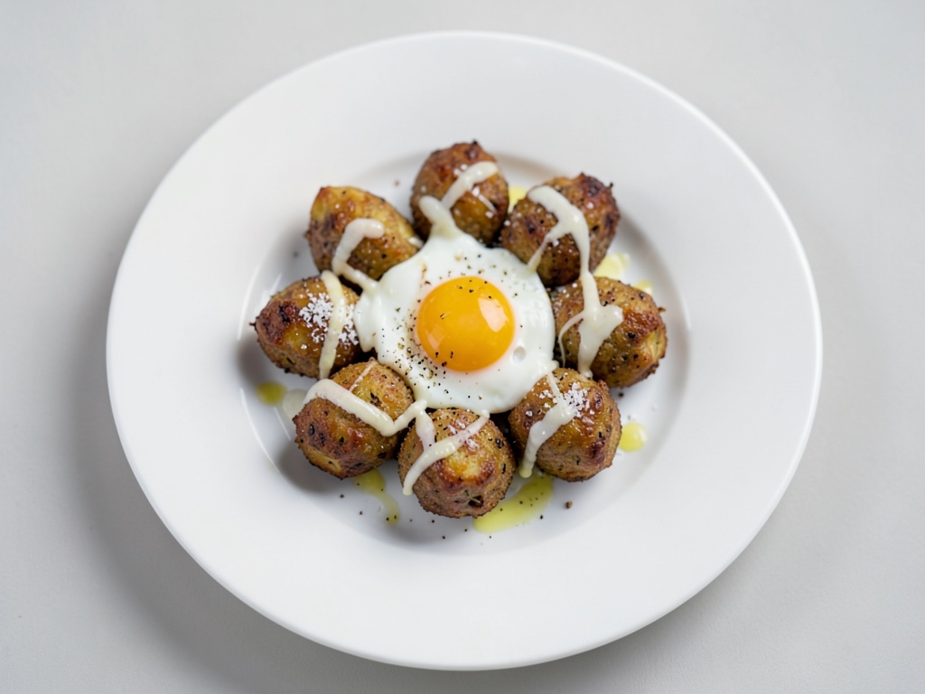 Polpette di patate croccanti al formaggio
