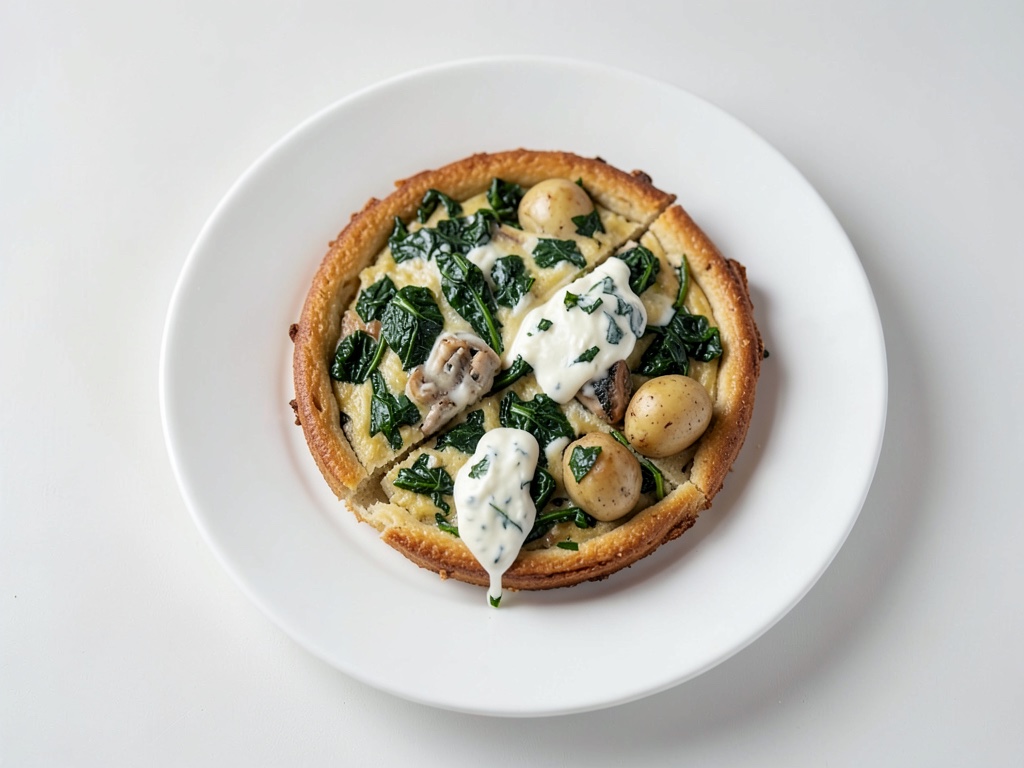 Crocche di patate croccanti ripiene di spinaci e formaggio