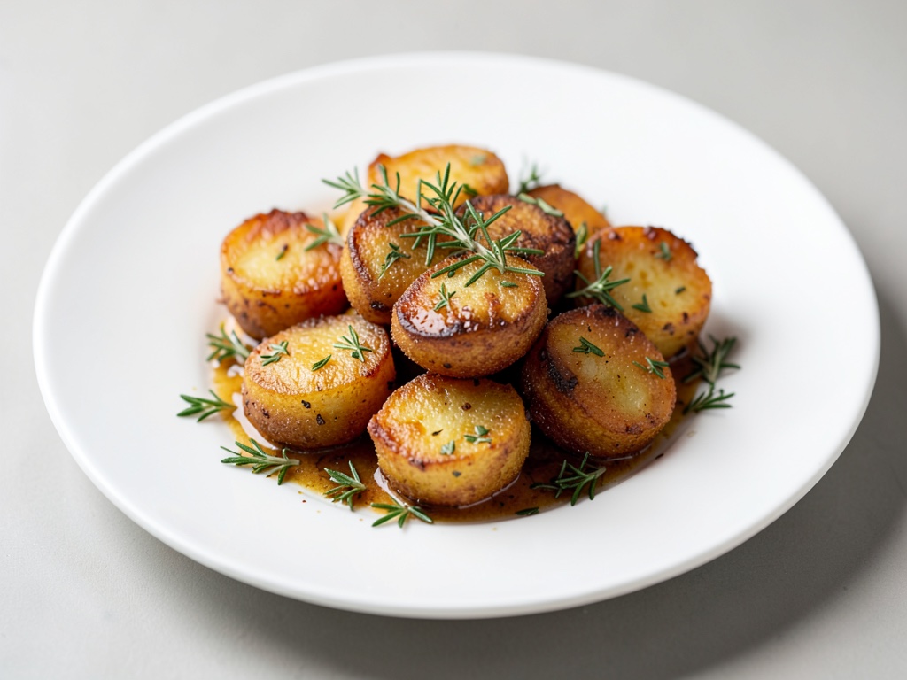 Patate croccanti al forno con timo