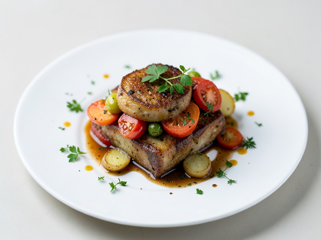 Poêle anglaise de pommes de terre et légumes