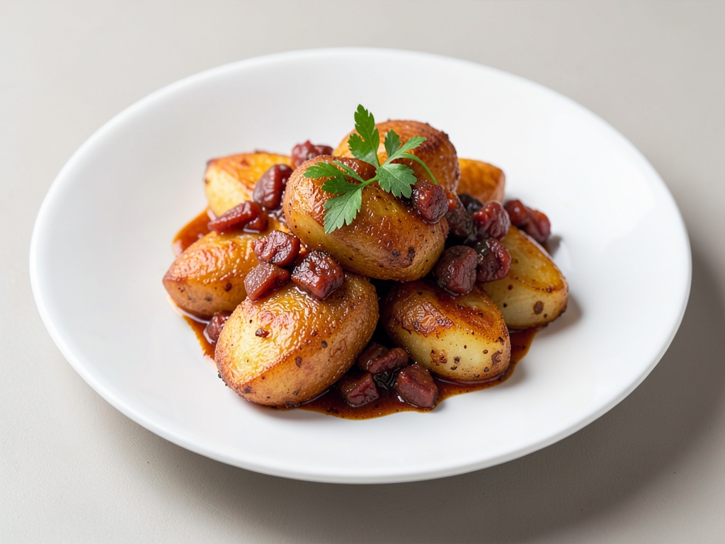 Patate croccanti con chorizo piccante