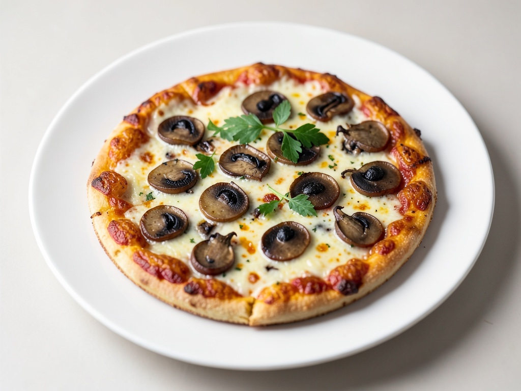 Pizza di patate con chanterelles
