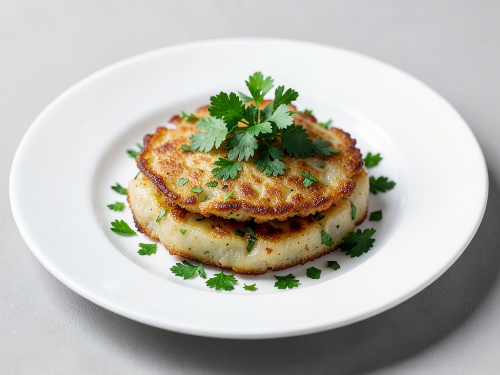 Crocche di patate croccanti con prezzemolo fresco