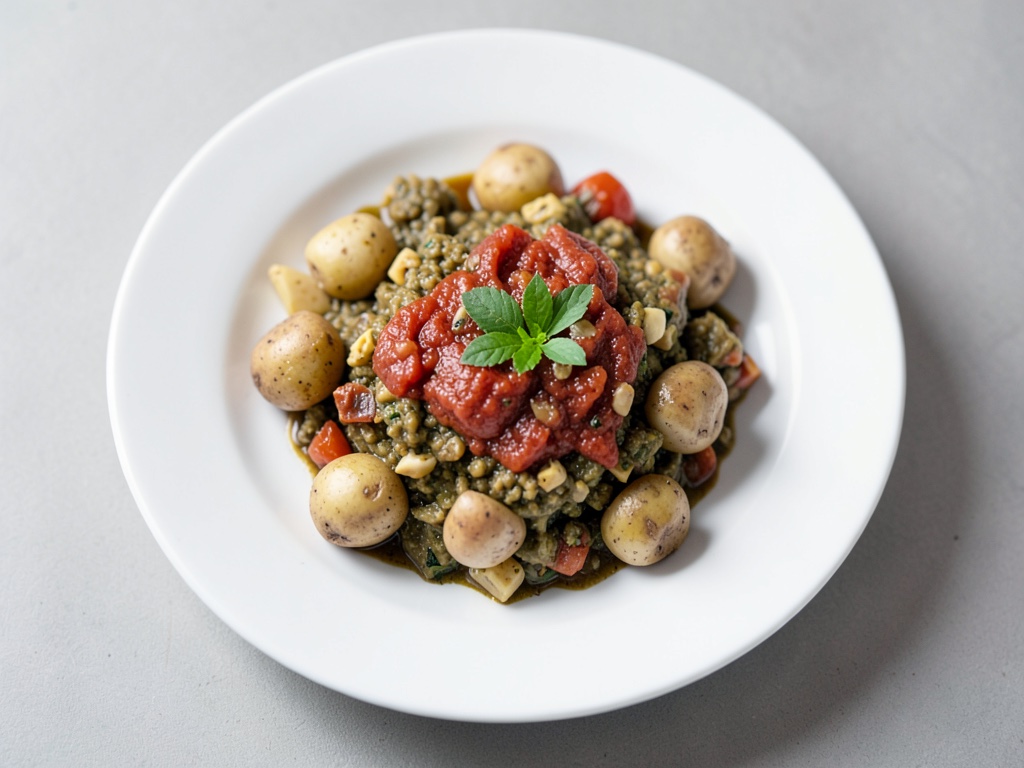 Ragout di patate confortevole