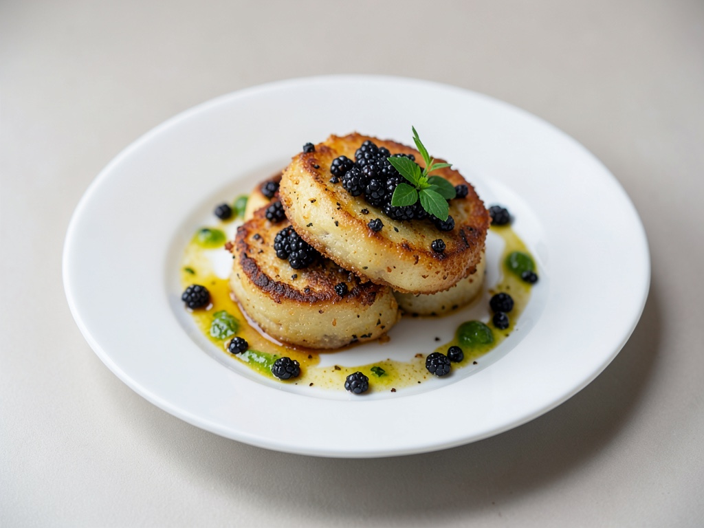 Polpette di patate croccanti con caviale