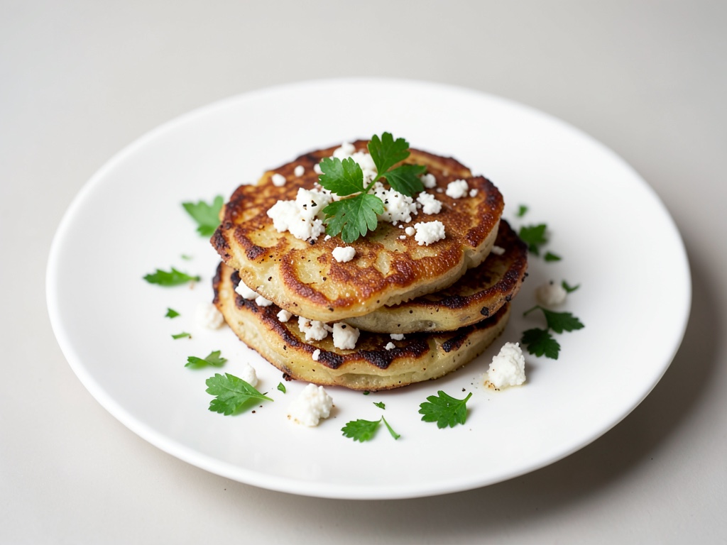 Frittelle croccanti di patate e feta