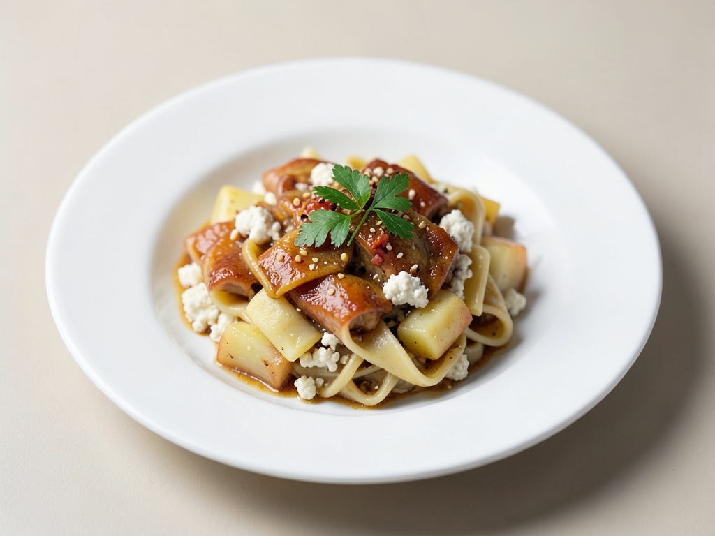 Käsespätzle con ripieno di patate e quark