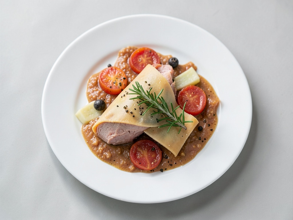 Kassler croccante in pasta sfoglia