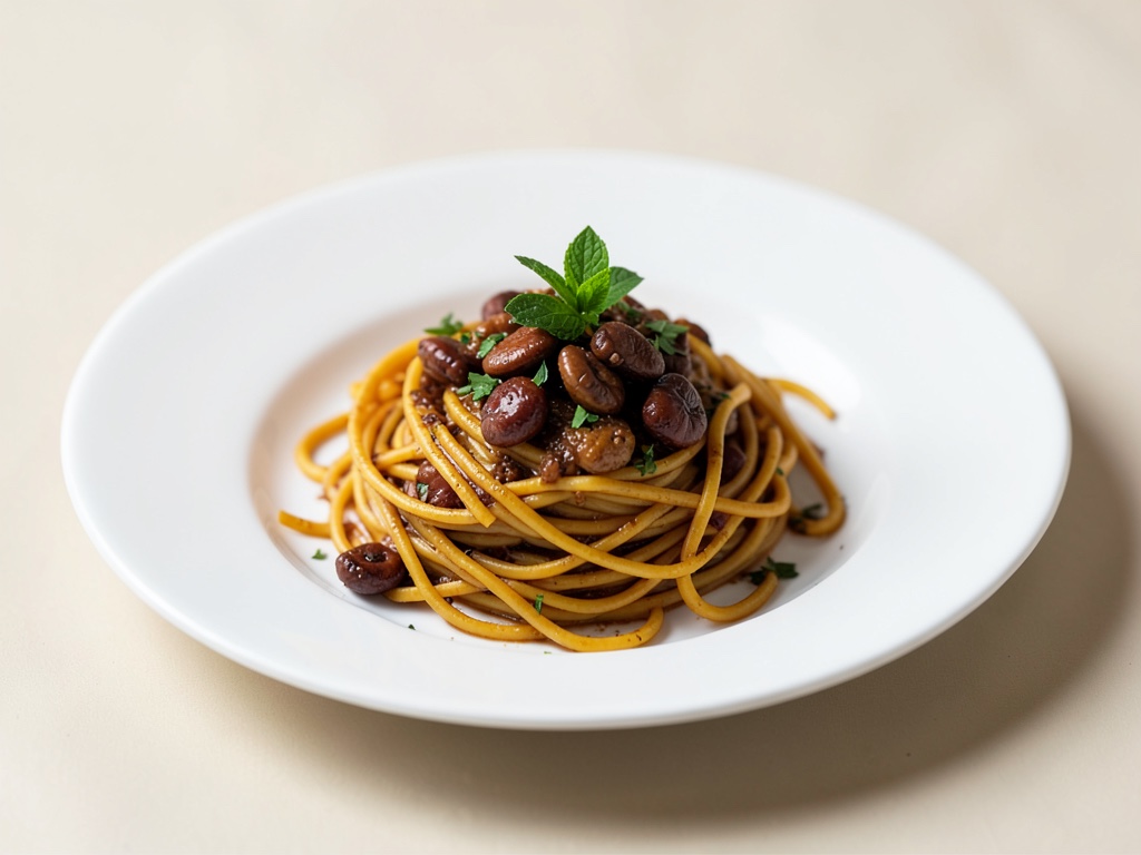 Kastanien-Spaghetti