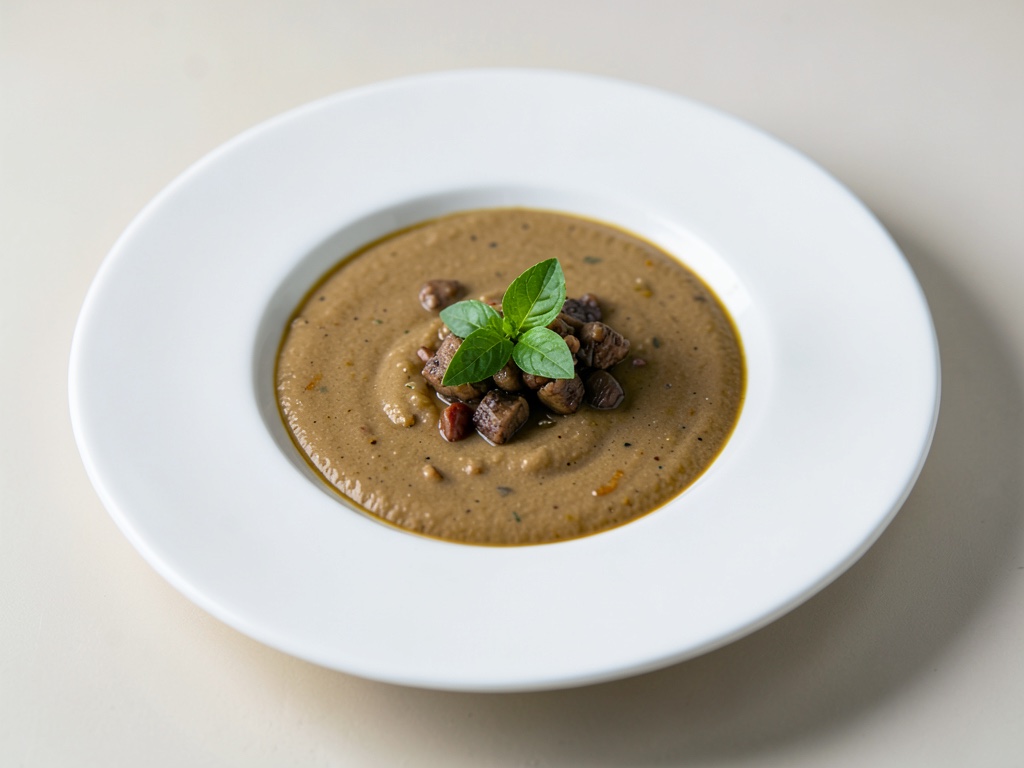 Cremige Kastaniensuppe