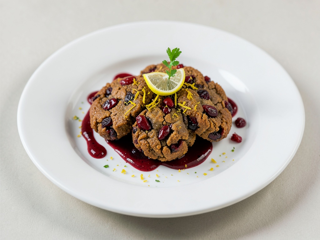 Knusprige Cranberry-Kekse mit Zitronenaroma