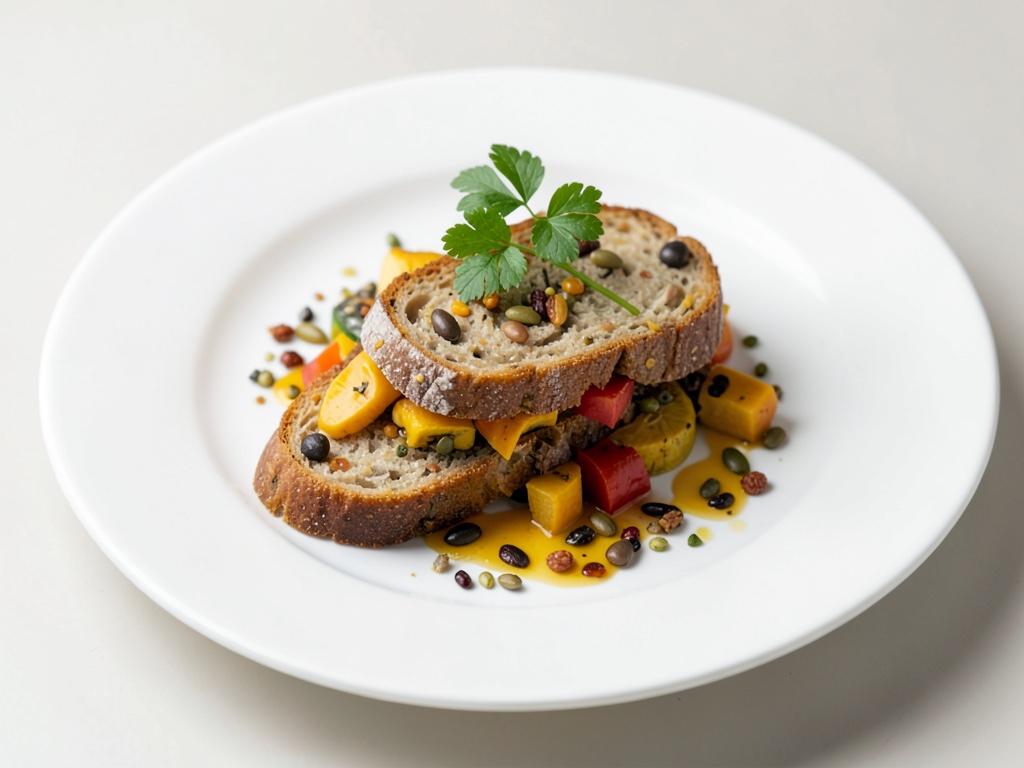 Pan salado con calabaza y semillas