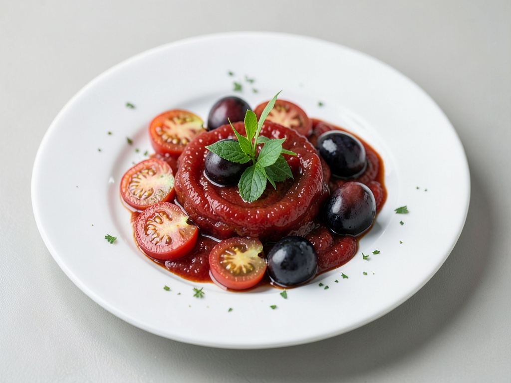 Ketchup maison aux tomates et aux prunes