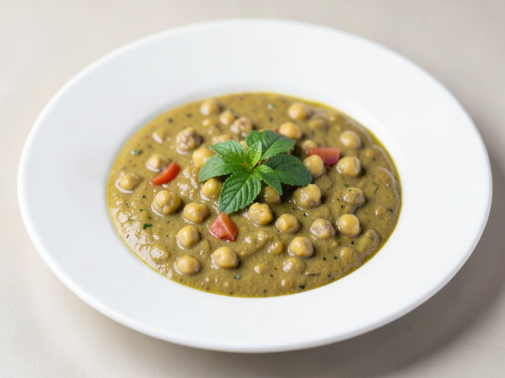Curry cremoso di ceci con lime