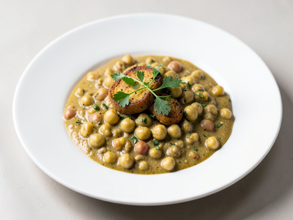 Curry cremoso di ceci al cocco