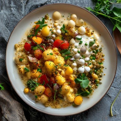 Curry crémeux aux pois chiches et chou-fleur