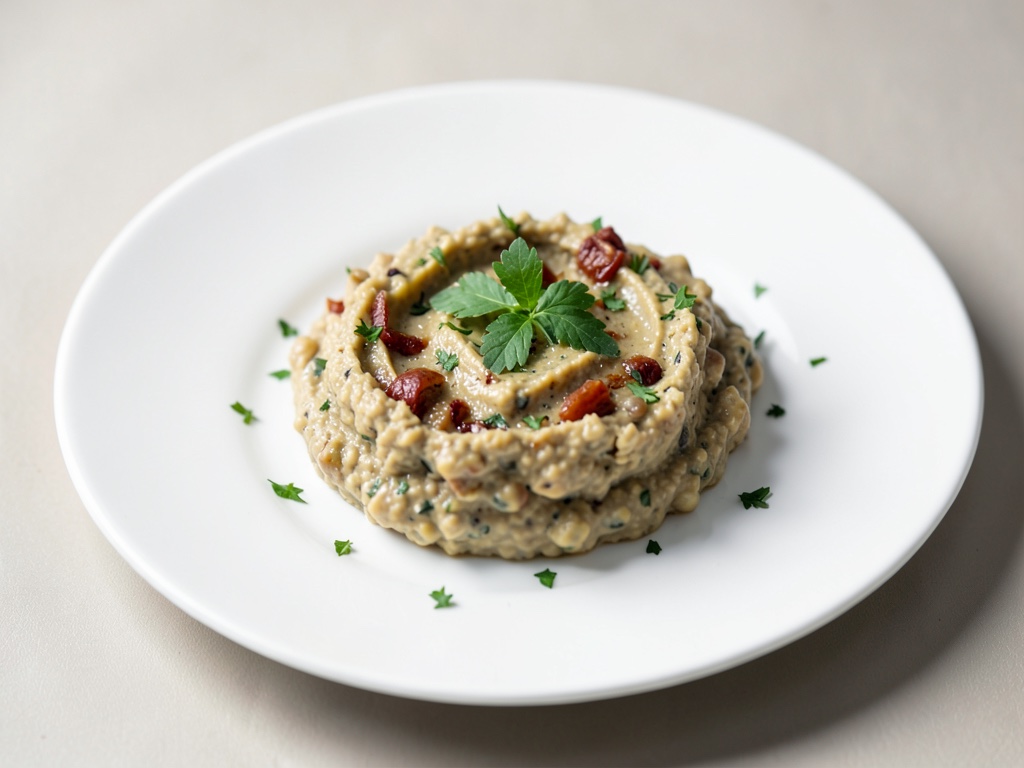 Dip cremoso di ceci con zafferano