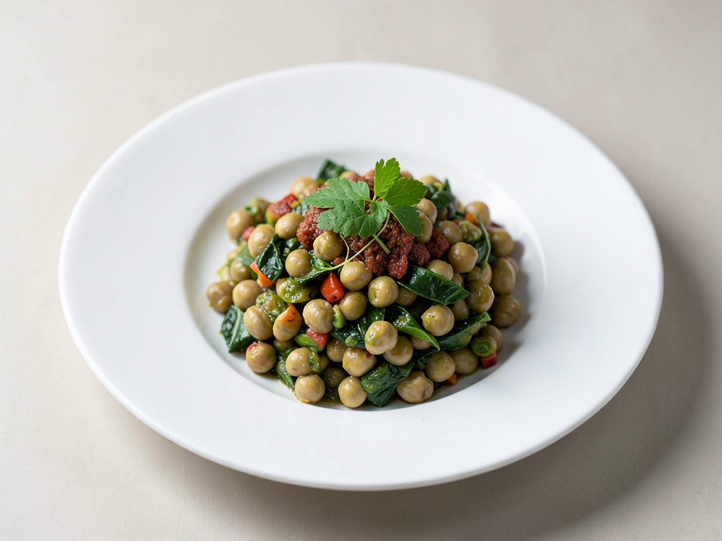 Insalata tiepida di ceci