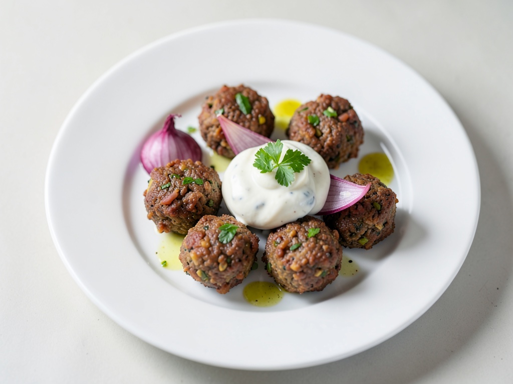 Hamburger ai fagioli rossi con salsa allo yogurt