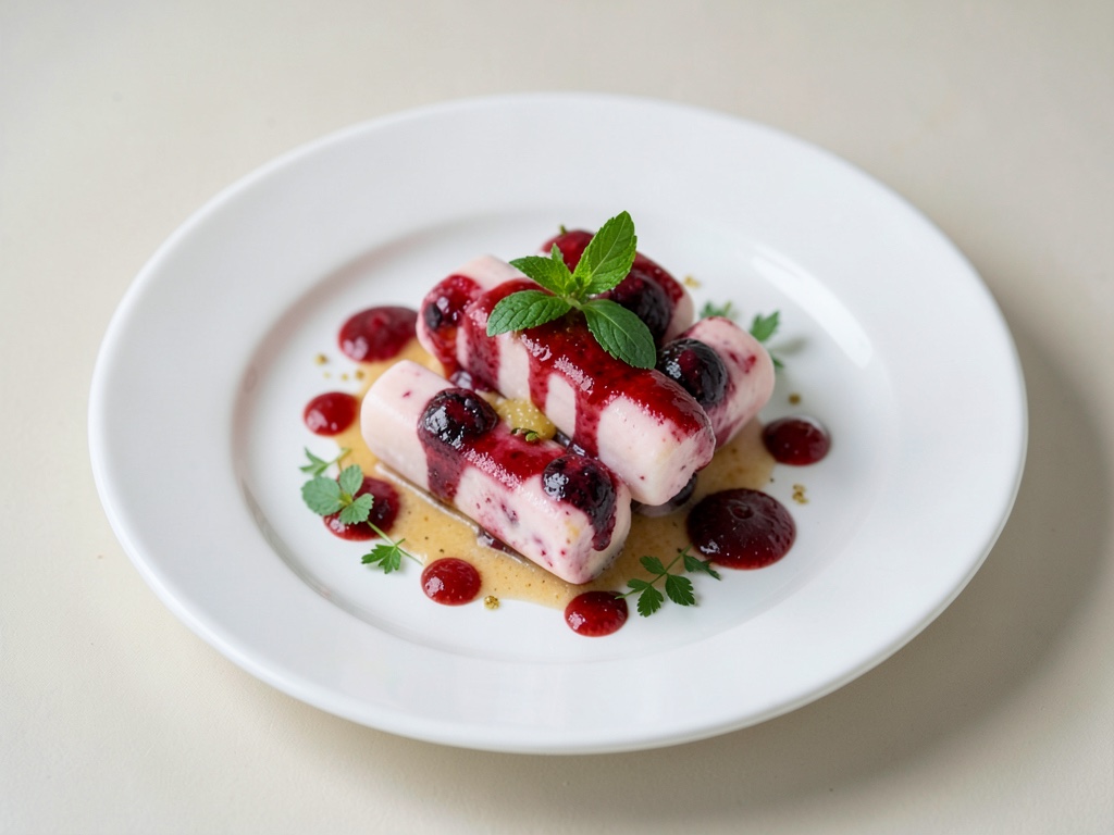 Cannoli al gusto di ciliegia e yogurt
