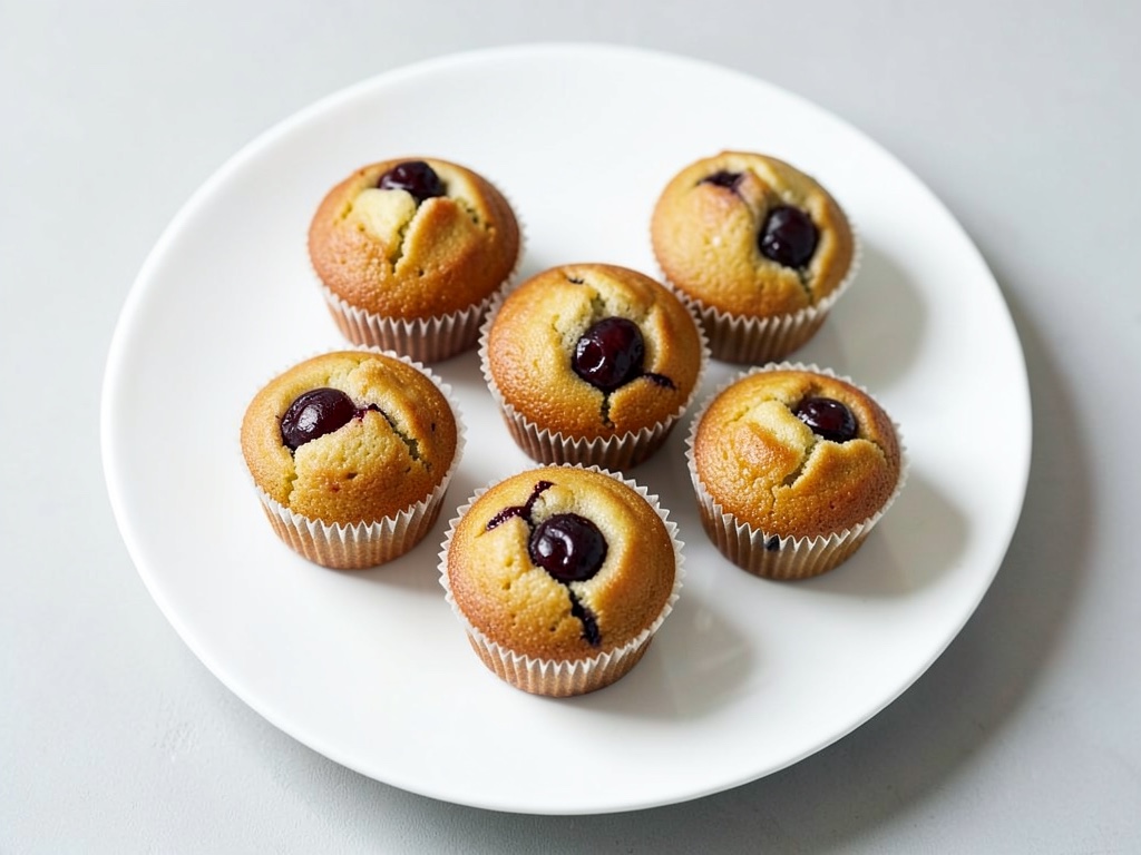 Muffin ai Limoni e Ciliegie