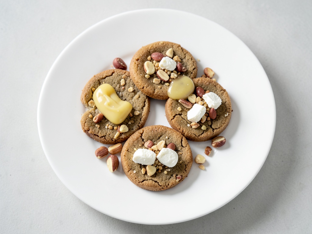 Tortini alle ciliegie con ripieno di formaggio fresco
