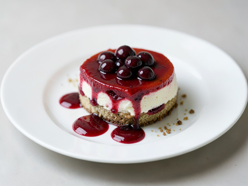 Torta francese alle ciliegie