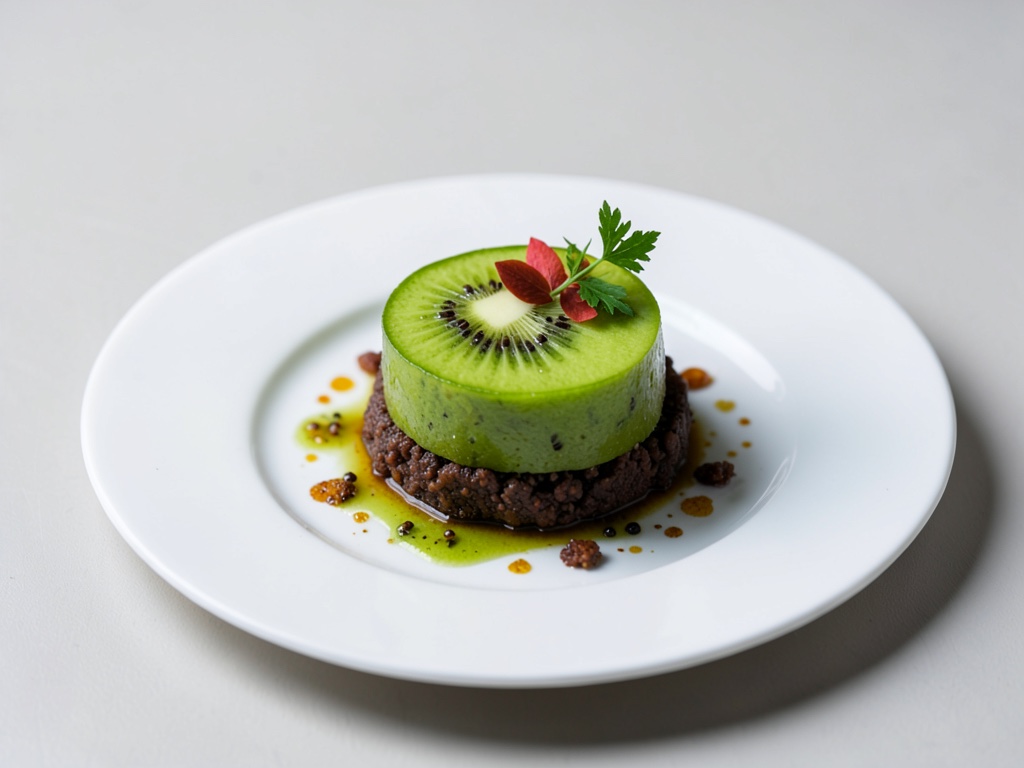 Frischer Kiwi-Limetten-Smoothie