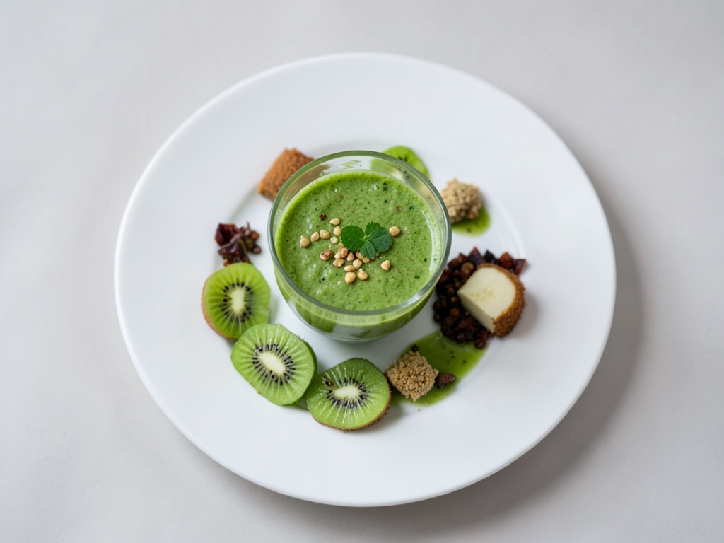 Frischer Kiwi-Drink