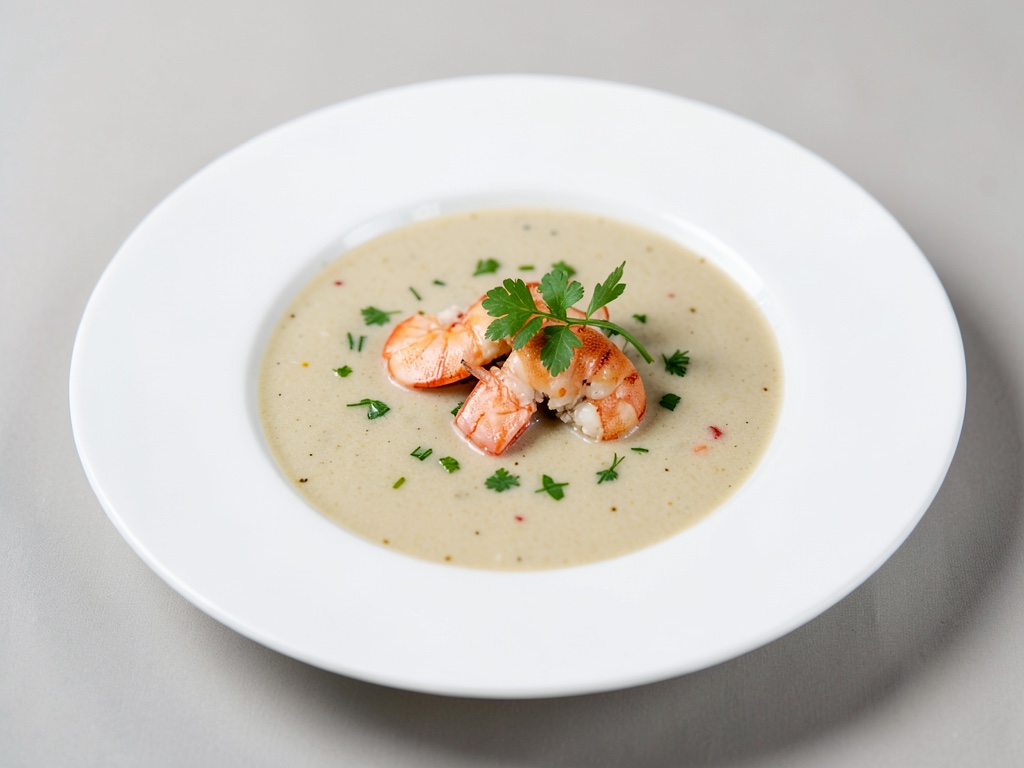 Klare Hummersuppe