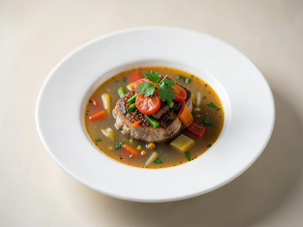 Brodo vegetale fatto in casa