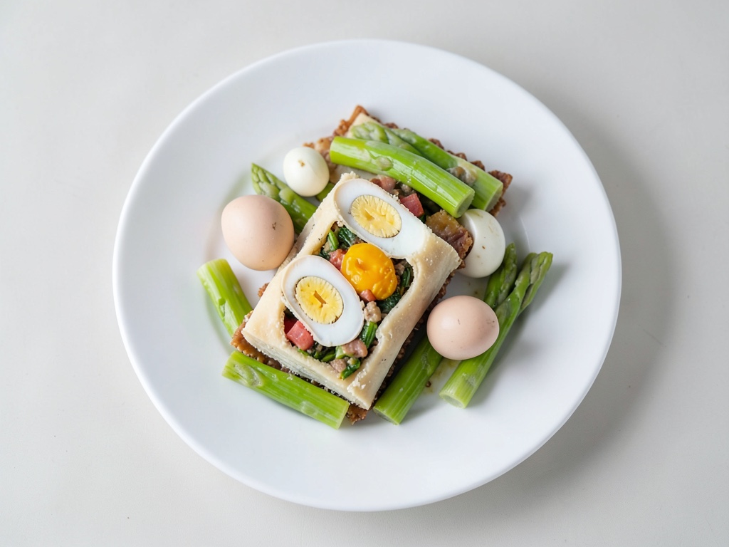 Tartellette di asparagi mini con pasta sfoglia