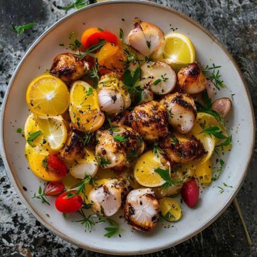 Pollo all'aglio