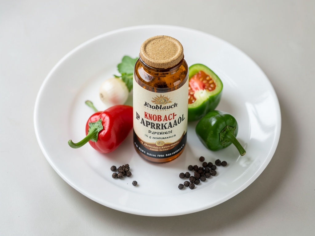 Knoblauch-Paprika-Öl