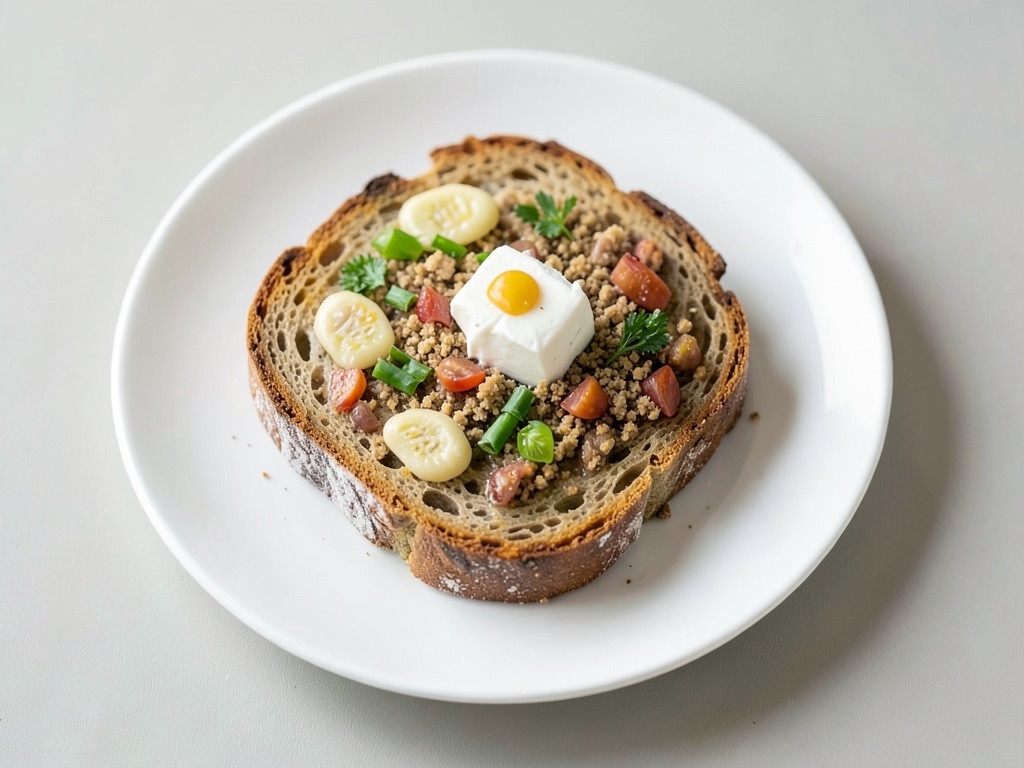 Pane al pane bianco all'aglio
