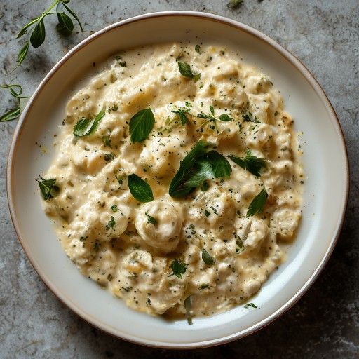 Salsa cremosa de ajo